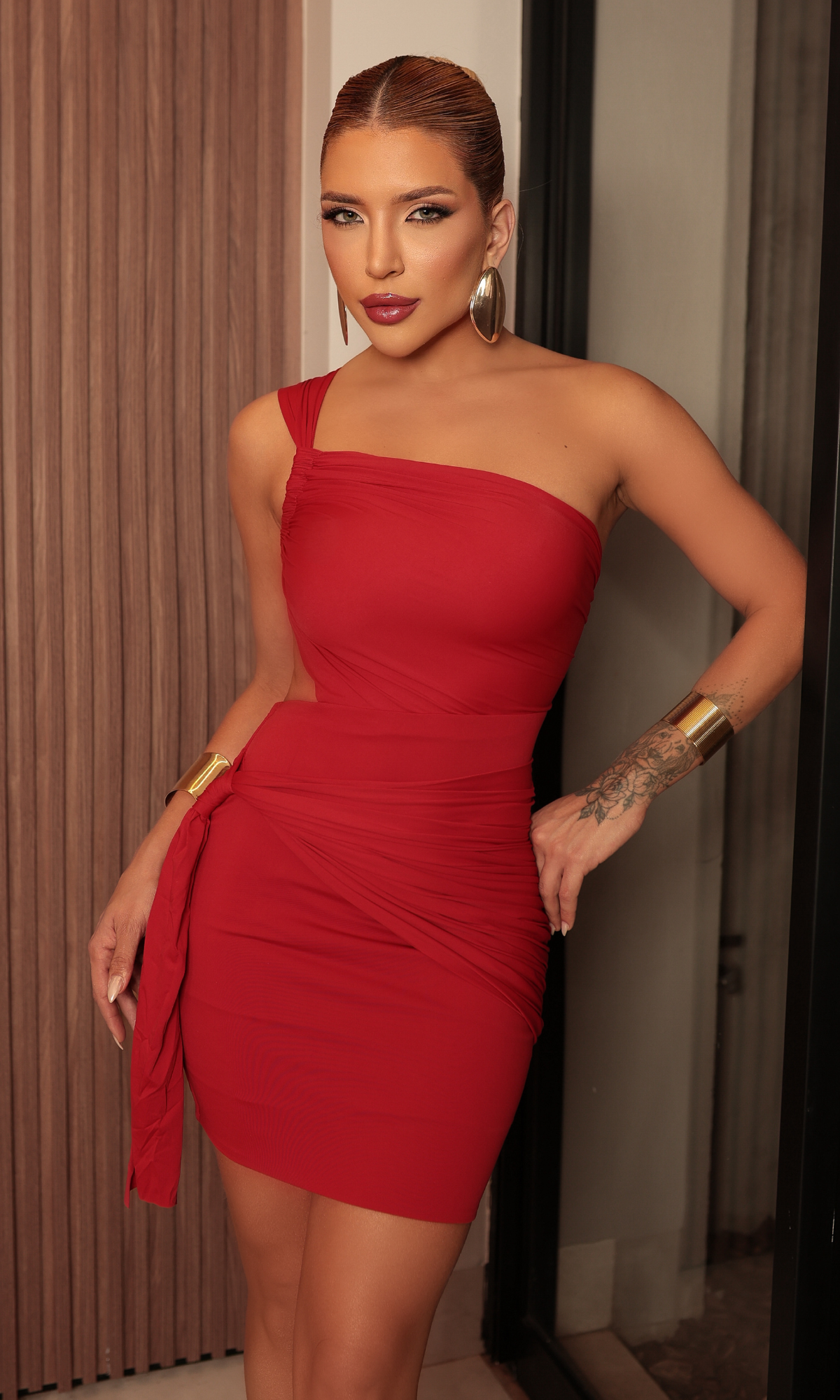 VESTIDO FLUIT RED