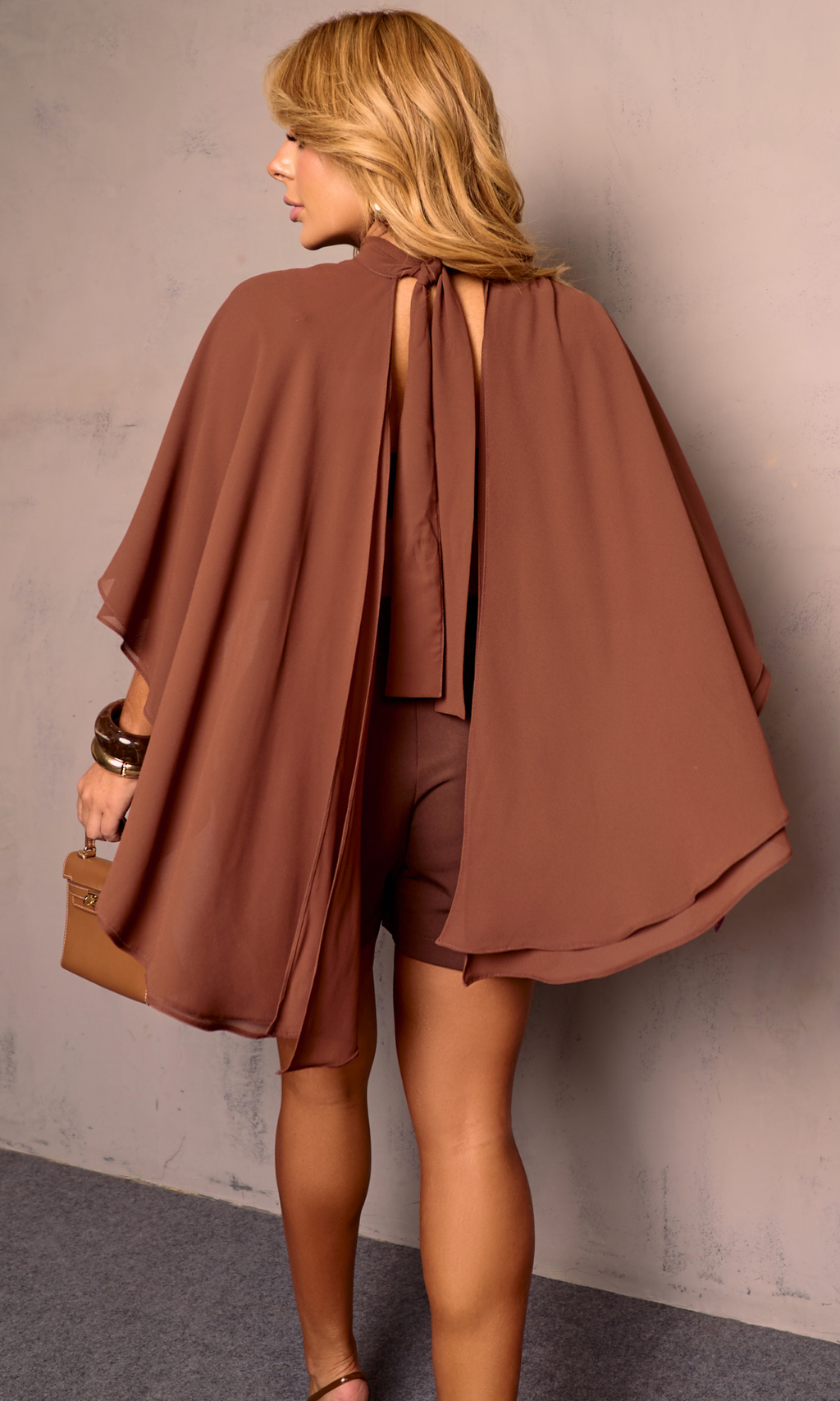 CONJUNTO KAREN - MARROM