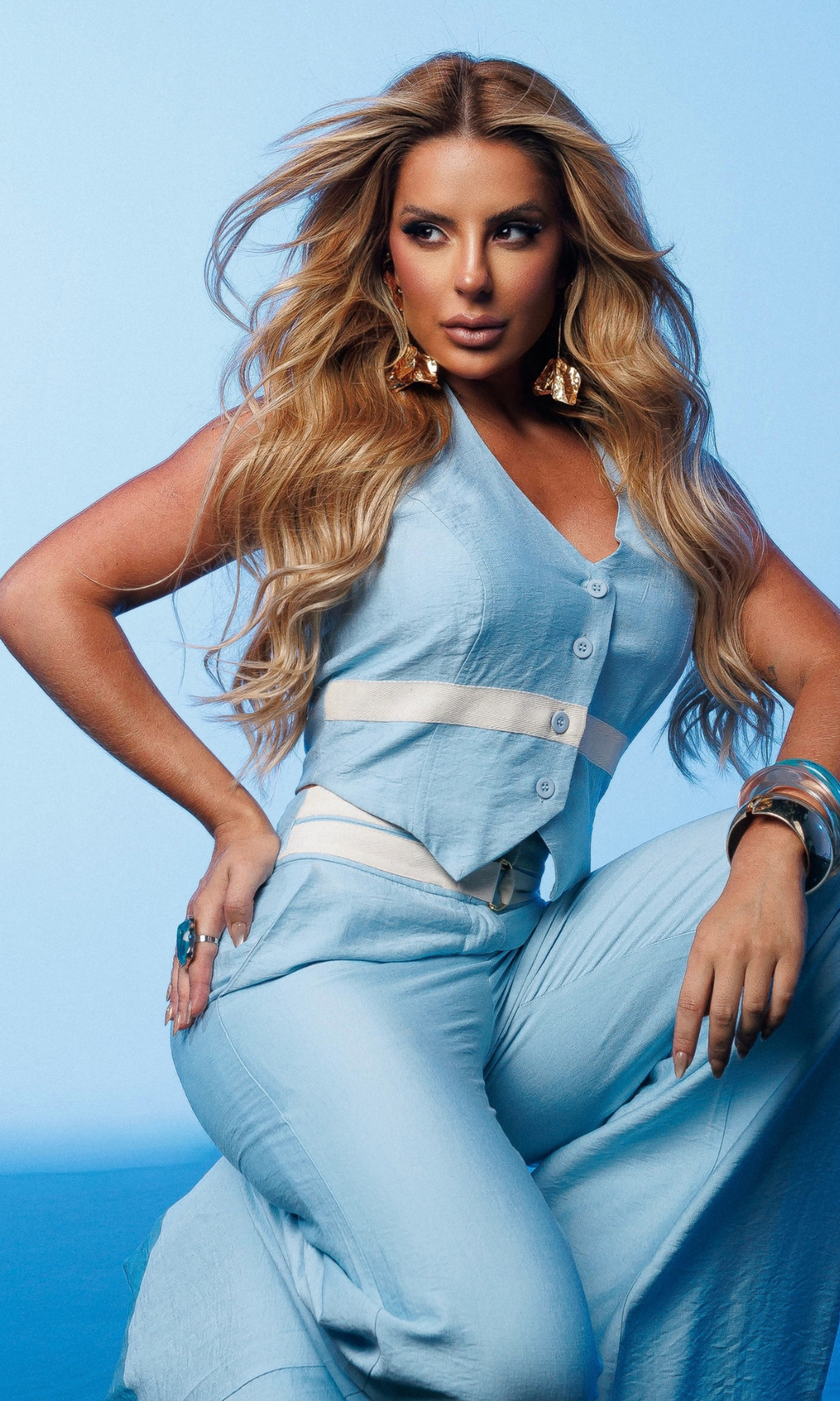 Conjunto Gleicy Blue
