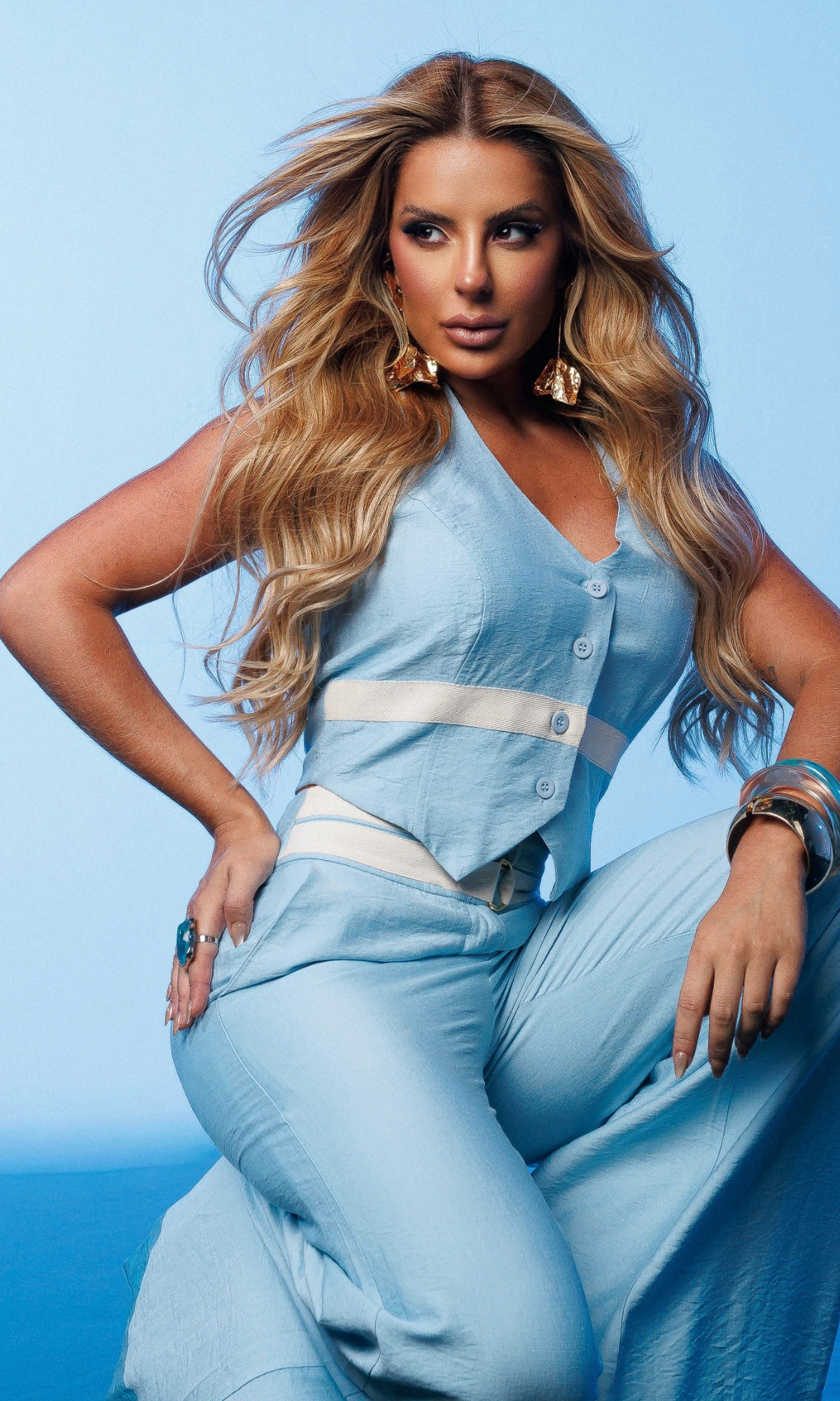 Conjunto Gleicy Blue