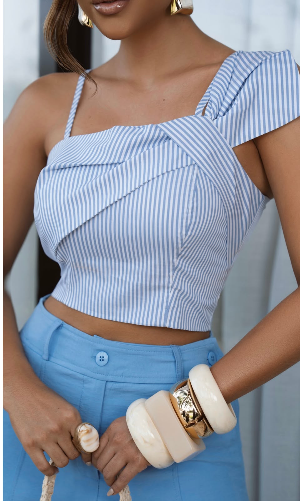 CONJ CALÇA LIVIA - AZUL