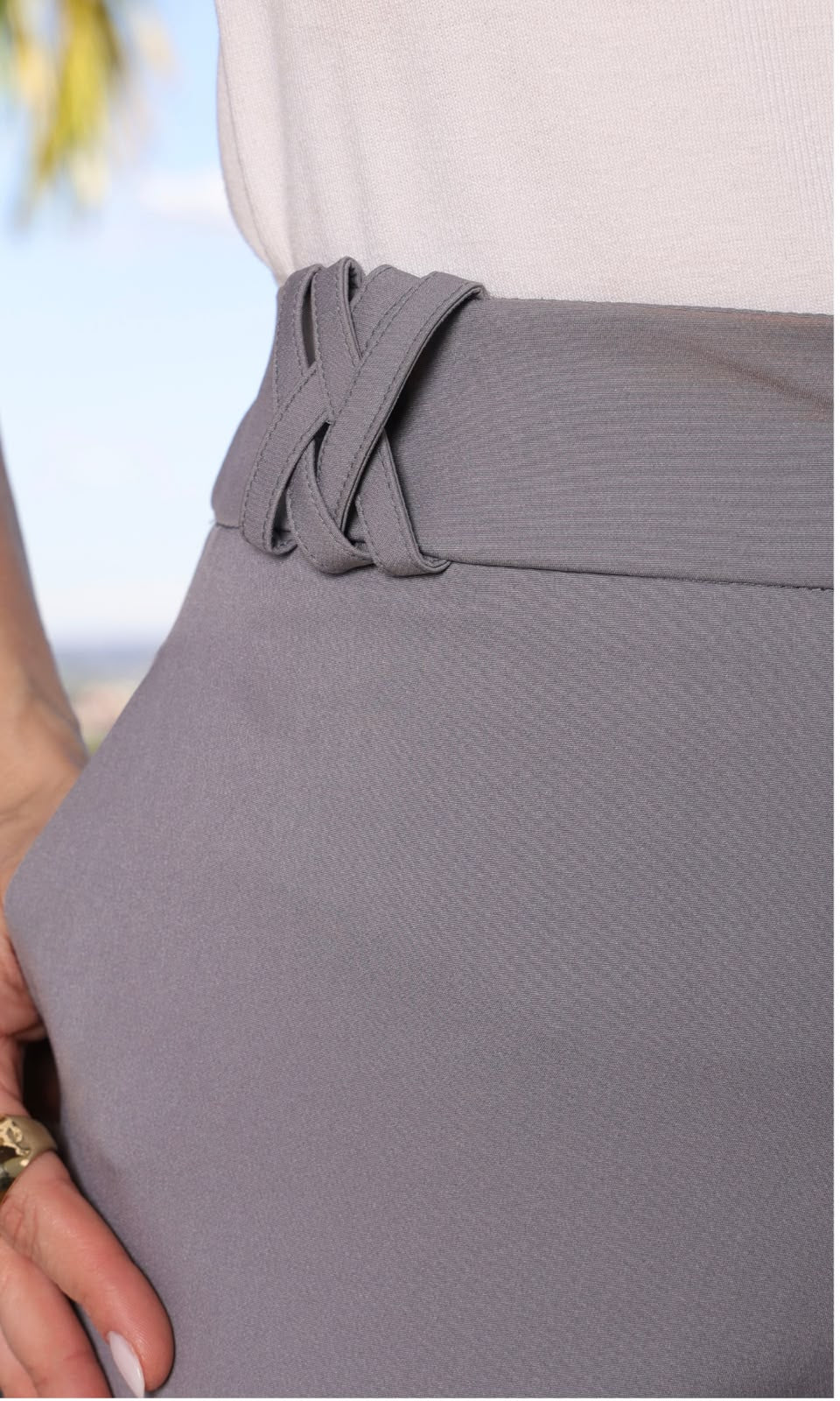CALÇA ISIS - CINZA